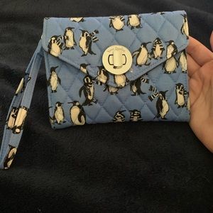 Vera Bradley penguin clutch wallet